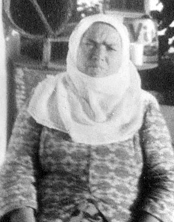 Şefika Başkaya portresi (restore edilmiş)